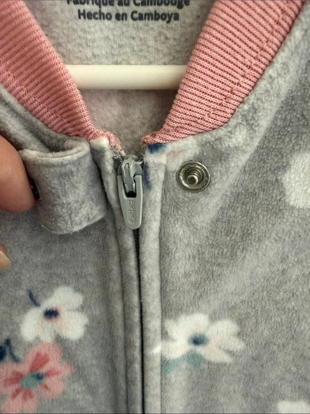 Carters fleece sleep